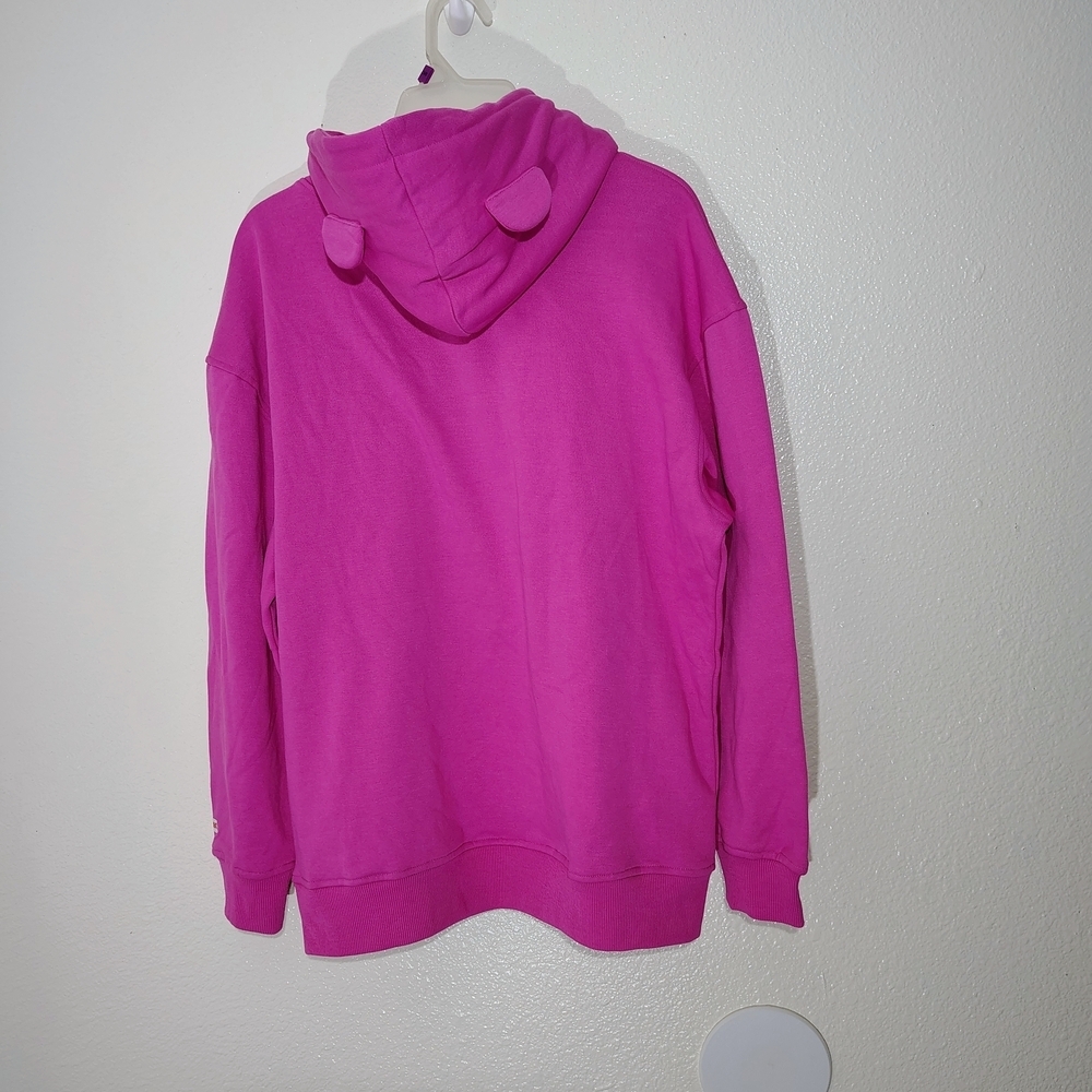 Haribo Gummy Bear Pink Hoodie Girls XL (16) Fleece Lined Pullover Cute Ears NWT - Picture 13 of 13